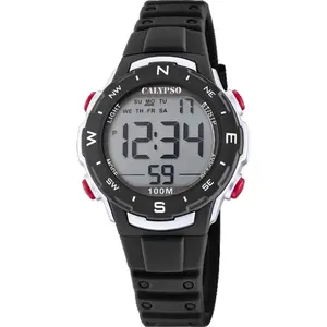 Comparateur de prix : Montre Garçon CALYPSO K5801-6 - Bracelet Résine Noir