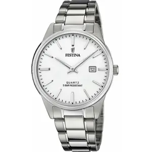 Comparateur de prix : Montre - Festina - F20511-2 - Acier inoxydable - Étanchéité 5 ATM - Analogique
