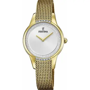 Comparateur de prix : Montre Femme - Festina - F20495/1 - Plaqué or jaune - Quartz - Étanchéité 5 Atm