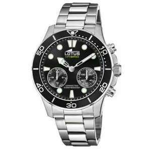 Comparateur de prix : Montre connectée Homme Lotus Montres  L18800-2 - Bracelet Acier Acier