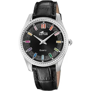 Comparateur de prix : Lotus Montre Bliss Femme Cuir Noir 18899/6
