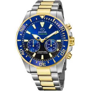 Montre homme Jaguar Hybrid J889/6 acier bicolore TU pas cher