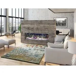 Atticgo Tapis Abstrait Naia 08 Multicolore 160x230 Cm pas cher