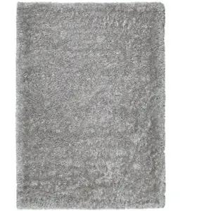HomeRug Tapis Aloe Argent 80 x 150 cm pas cher