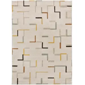 Tapis intérieur ATTICGO multicolore rectangulaire géométrique 160x230 cm DOMUS pas cher