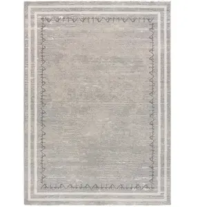 ATTICGO Tapis abstrait intérieur argent, 80 x 150 cm HL-IDENTITY pas cher
