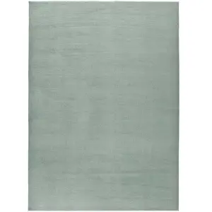 MOMA Tapis intérieur ATTICGO vert rectangulaire uni 120x170 cm LOFT pas cher