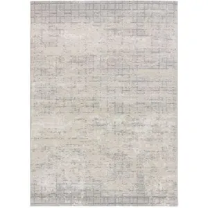 Atticgo Tapis intérieur crème rectangulaire abstrait HL-VINTAGE 160 x 230 cm pas cher