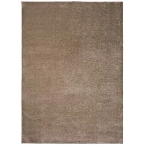 Tapis intérieur ATTICGO beige rectangulaire uni 140x200 cm MONTANA pas cher