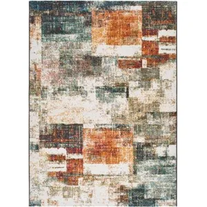 MOMA Tapis intérieur multicolore rectangulaire abstrait PANDORA 160 x 230 cm pas cher