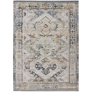 Atticgo - Tapis Vintage Springs 85 Multicolore 134x200 Cm pas cher
