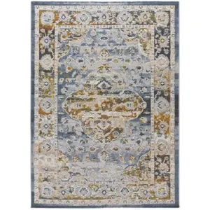Atticgo - Tapis Vintage Springs 68 Multicolore 134x200 Cm pas cher