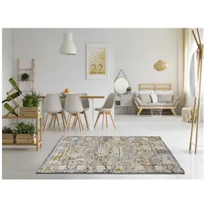 Atticgo - Tapis Vintage Springs 30 Multicolore 77x150 Cm pas cher
