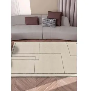 ATTICGO Tapis abstrait intérieur multicolore, 80 x 150 cm 48156 pas cher