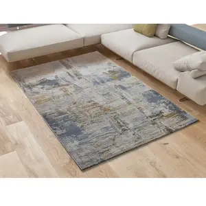 Atticgo - Tapis Abstrait Springs 98 Multicolore 154x230 Cm pas cher
