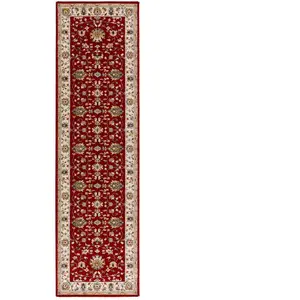 MOMA Tapis intérieur rouge rectangulaire classique CLASSIC 67 x 250 cm pas cher