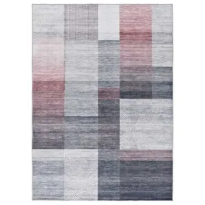 MOMA Tapis intérieur ATTICGO gris rectangulaire géometrique 80x150 cm CLASS pas cher