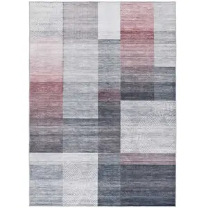 MOMA Tapis intérieur ATTICGO gris rectangulaire géometrique 160x230 cm CLASS pas cher