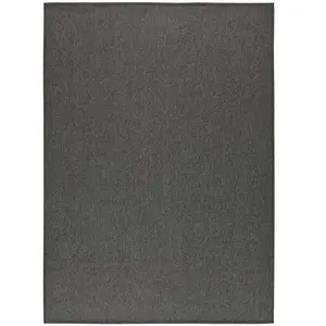 Tapis intérieur ATTICGO gris rectangulaire uni 80x150 cm ESPIGA pas cher