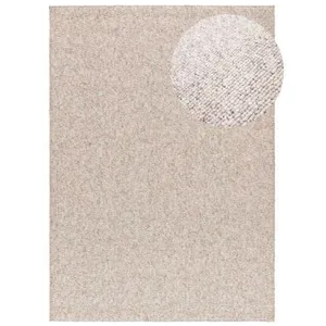 MOMA Tapis intérieur ATTICGO crème rectangulaire uni 120x170 cm PETRA pas cher