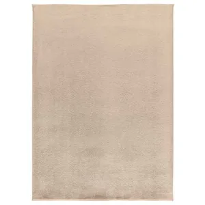 MOMA Tapis intérieur ATTICGO beige rectangulaire uni 60x100 cm CORALINE pas cher