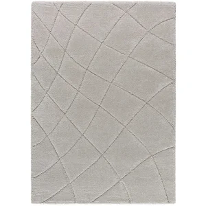 MOMA Tapis intérieur 80x150 cm argent rectangulaire molier shaggy MOLIER pas cher