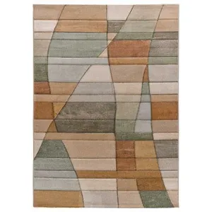 MOMA Tapis intérieur multicolore rectangulaire abstrait SORA 160 x 230 cm pas cher