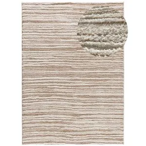 MOMA Tapis intérieur ATTICGO beige rectangulaire scandinave 120x170 cm LIMA pas cher