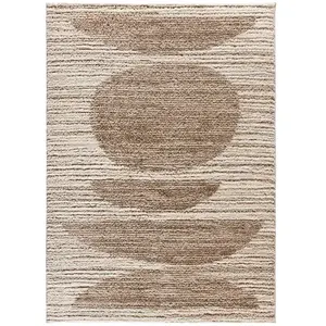 MOMA Tapis intérieur ATTICGO beige rectangulaire scandinave 120x170 cm LIMA pas cher