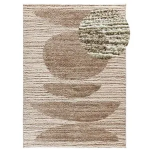 MOMA Tapis intérieur ATTICGO beige rectangulaire scandinave 140x200 cm LIMA pas cher