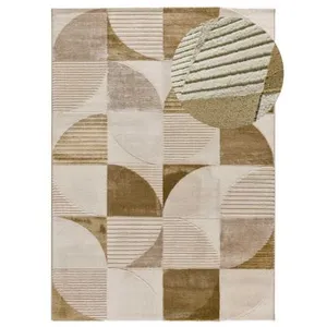MOMA Tapis intérieur multicolore rectangulaire géométrique MELFI 140 x 200 cm pas cher