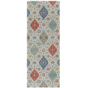ATTICGO Tapis dessins colorés intérieur multicolore, 52 x 200 cm 51068 pas cher