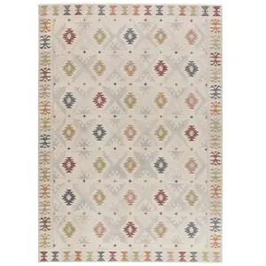 ATTICGO Tapis ethnique multicolore 160 x 230 cm 51171 pas cher