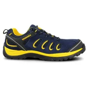 PAREDES Walls 1 Shoe Radio, Safety, Protection, Lace, Comfort, Blue/Yellow pas cher