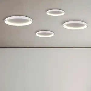 ACB ILUMINACIÓN Plafonnier LED Grace, blanc, Ø 58 cm, Casambi, 50 WVendu parluminaire