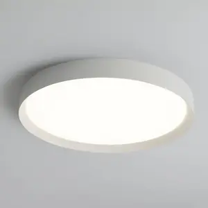 ACB ILUMINACIÓN Plafonnier LED Minsk, blanc, Ø 60 cm, Casambi, 42 W, C...Vendu parluminaire