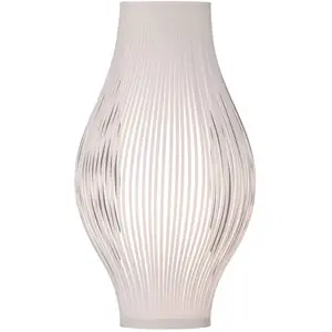 ACB ILUMINACIÓN Lampe à poser Murta, 51 cm, blanche pas cher