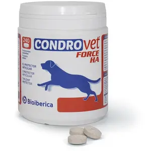 Bioiberica Supplément Pour Chien Condrovet Force Ha 240 UnitésVendu parzooplus