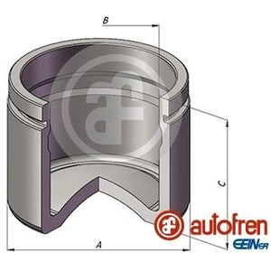 OSSCA Piston, étrier de frein, 54 mm AUTOFREN SEINSA, par ex. pour BMW