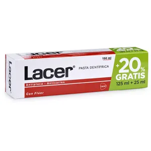 Comparateur de prix : Accessoires corps Lacer  Promo Dentifrice 125 Ml +