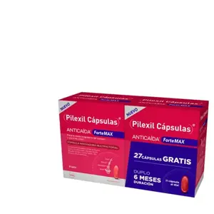 Comparateur de prix : Pilexil Forte Max capsules anti-chute pack 2 x 90 unités