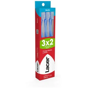 Lacer Brosse À Dents pack moyen 3 unités