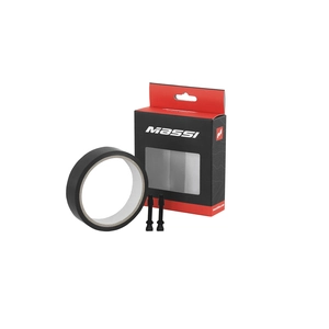 Massi Tubelles 32 x 10 Fond Tubeless 32 mm x 10 m Noir + 2 valves Mixte, Taille UniqueVendu paramazon