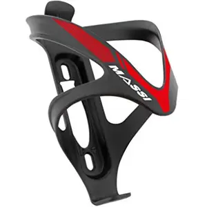 Massi Porte-Bouteille de vélo Kero Noir/Blanc - Polymère - Poids 54G - 50945