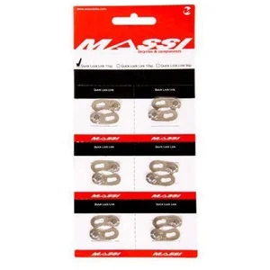 Comparateur de prix : Maillon de chaîne Massi 12V (6 unités) argent