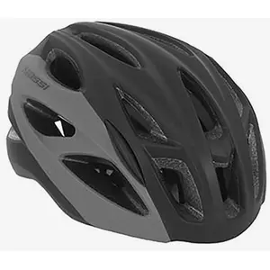 Massi Pro Casque pour vélo, Sports et Plein air, Noir/Gris Mat, Taille L