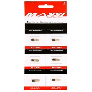 Comparateur de prix : Rivet de chaîne à fixation rapide Massi 9V (6U) Noir TU 38883