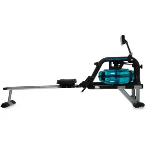 Comparateur de prix : BH Fitness Rameur Cardiff R370 - 6 niveaux d'intensité - Roue d'inertie 12 kg