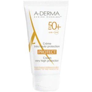 A-derma Crème Solaire Spf50+ 40ml pas cher
