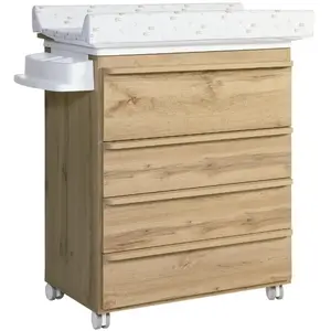 Commode à langer avec baignoire Martha MARRON Micuna pas cher